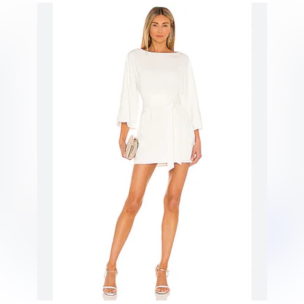NBD Maika Mini Dress in Ivory Size M